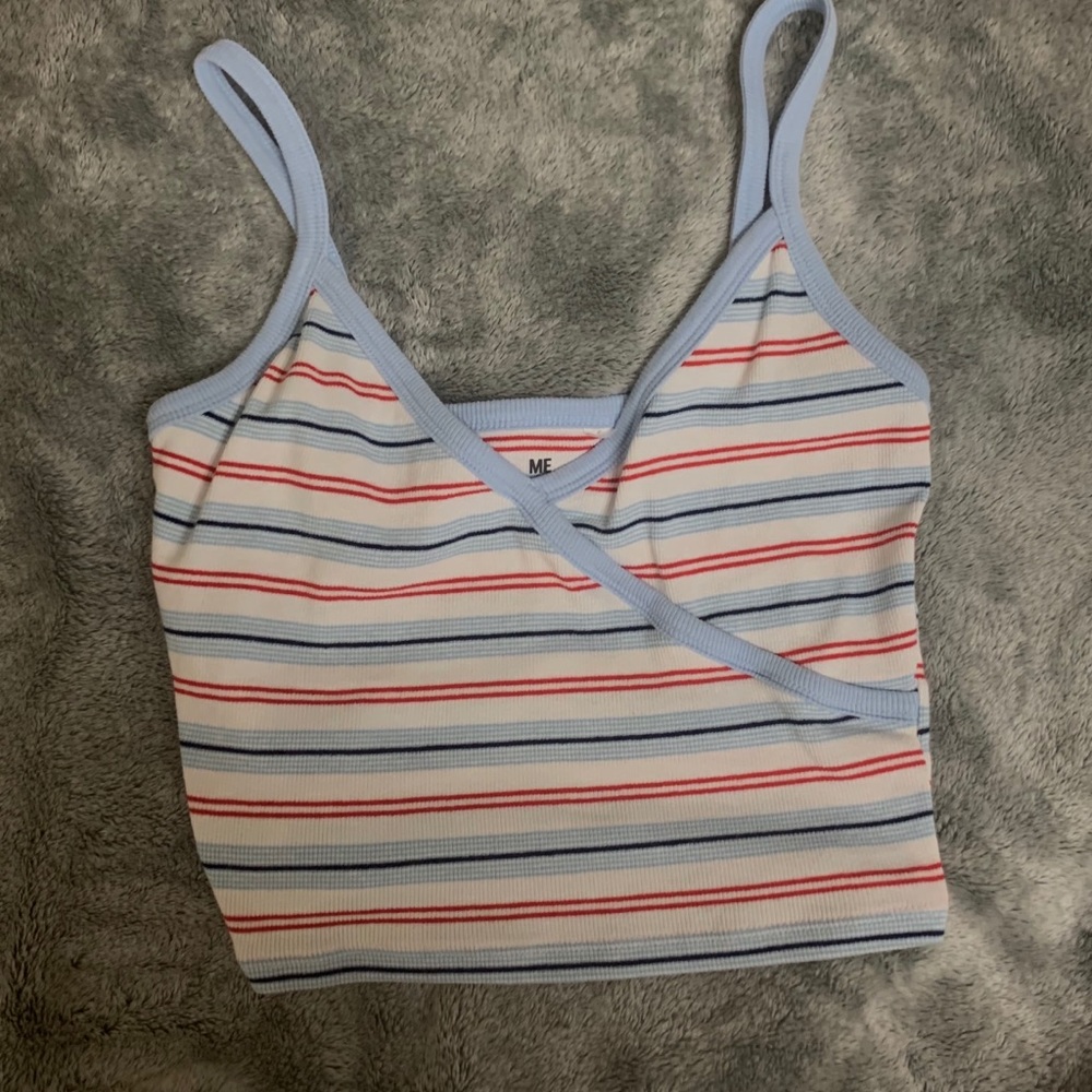 striped spaghetti strap - Picture 2 of 2